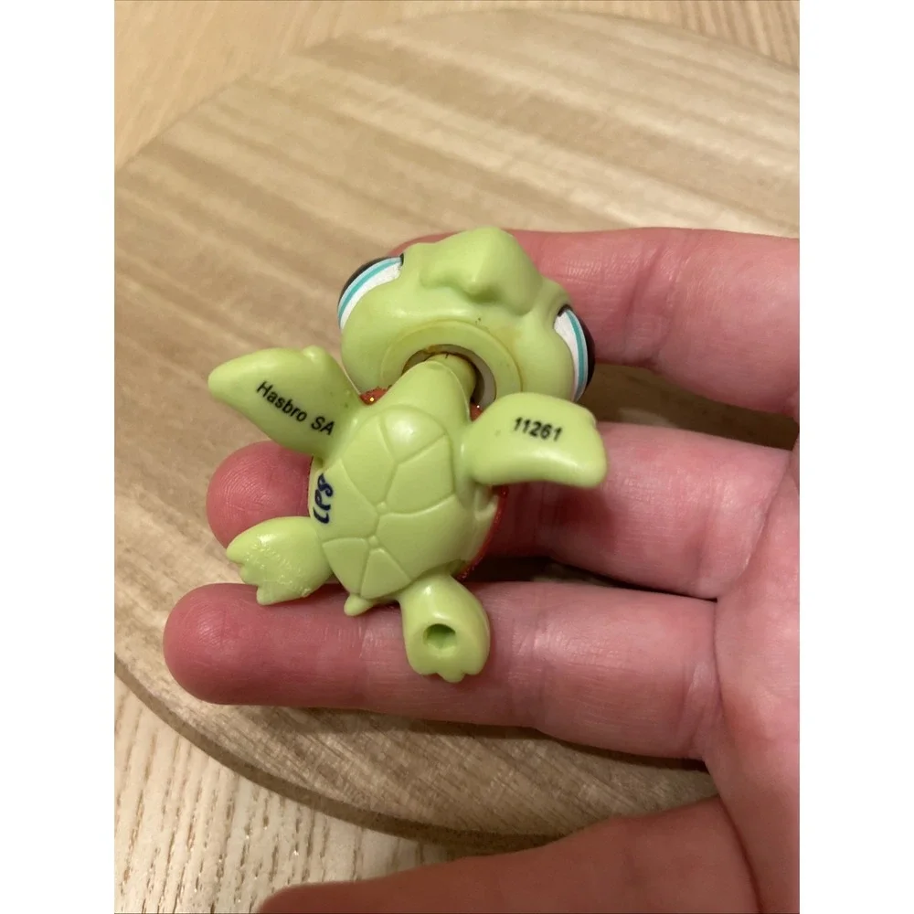 Littlest Pet Shop LPS Lot of 2 Rooster #2358 Sea Turtle #2149 Hasbro Figures
